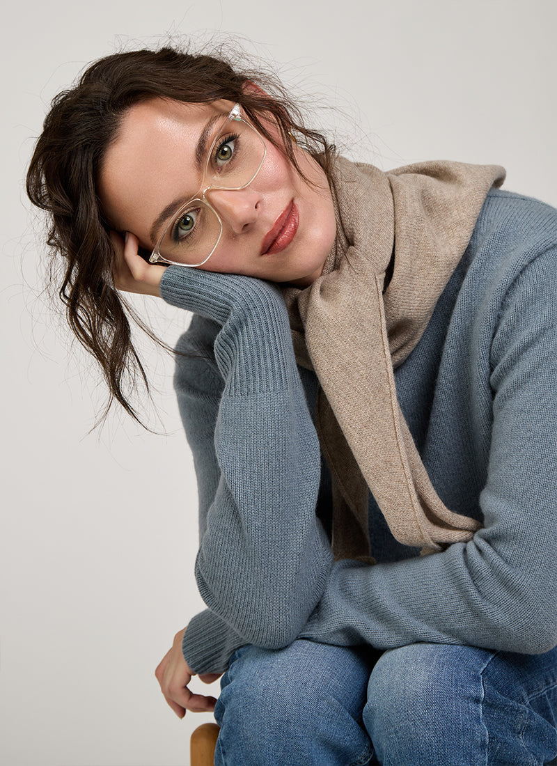  Cashmere Triangle Scarf by Andrews 