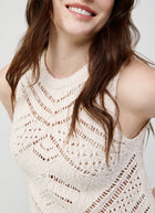 Autumn Cashmere Chunky Pointelle Knit Tank