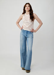 Autumn Cashmere Chunky Pointelle Knit Tank