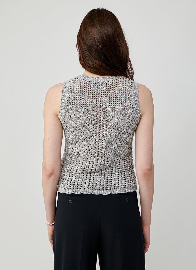 Autumn Cashmere Pointelle Tank