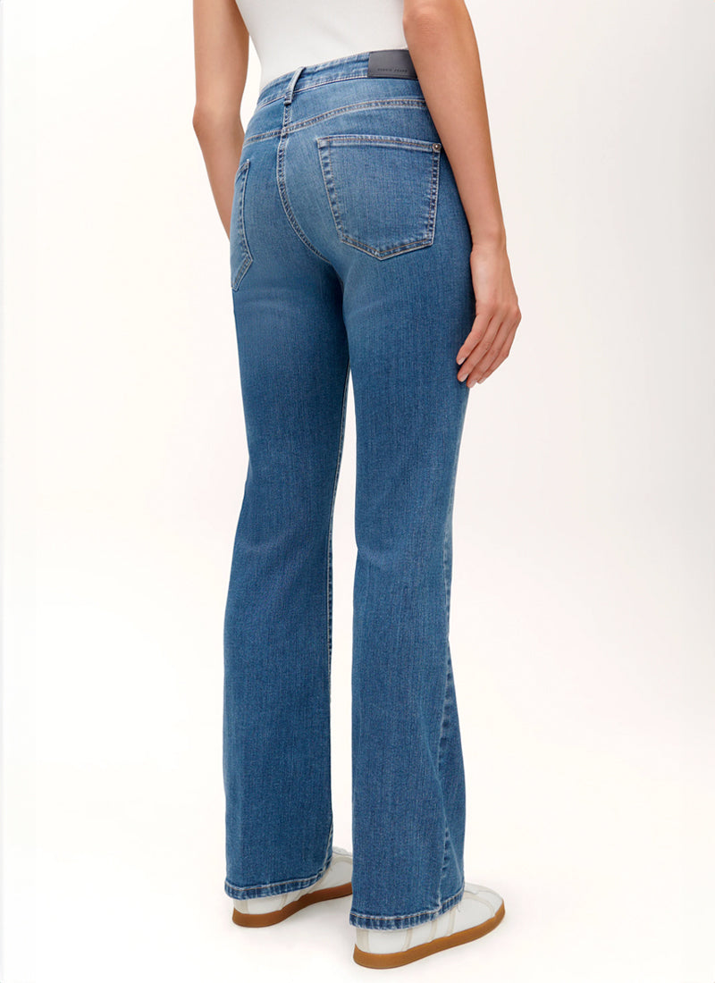 Cambio Paris Easy Kick Flared Jeans