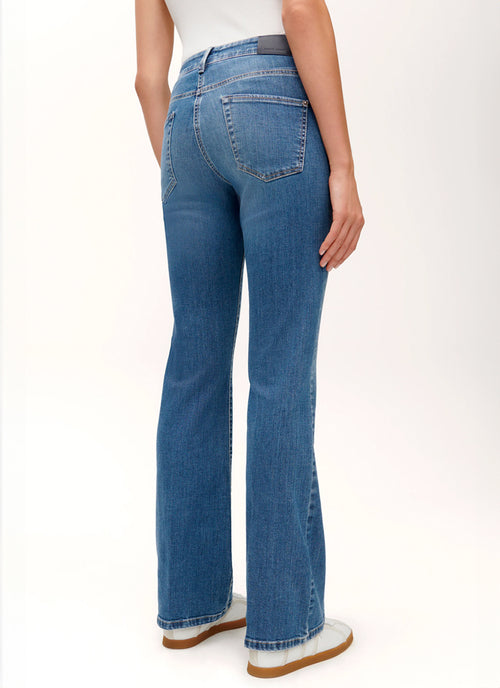Cambio Paris Easy Kick Flared Jeans
