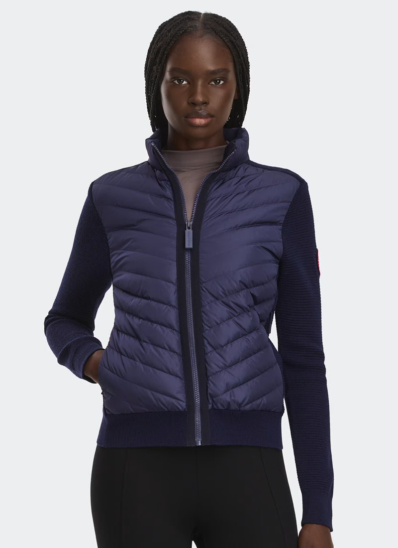 Hybridge Quilted Knit Hoody