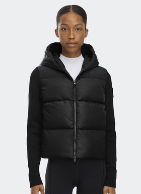 Canada Goose Hybridge Wide Quilt Knit Hoody
