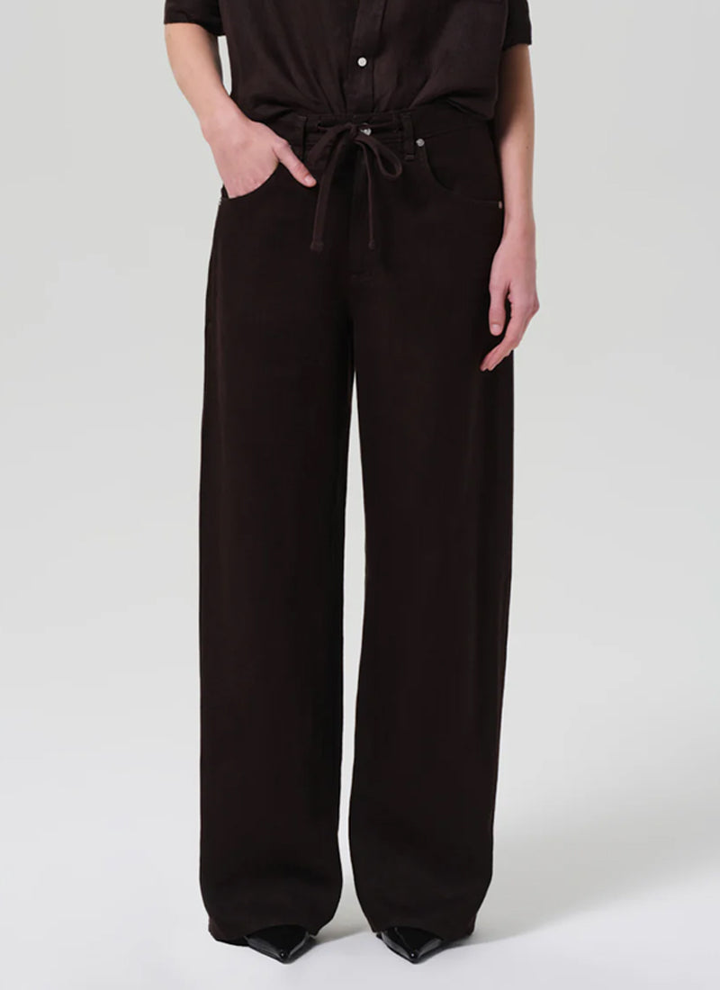 Citizens of Humanity Brynn Drawstring Linen Trouser