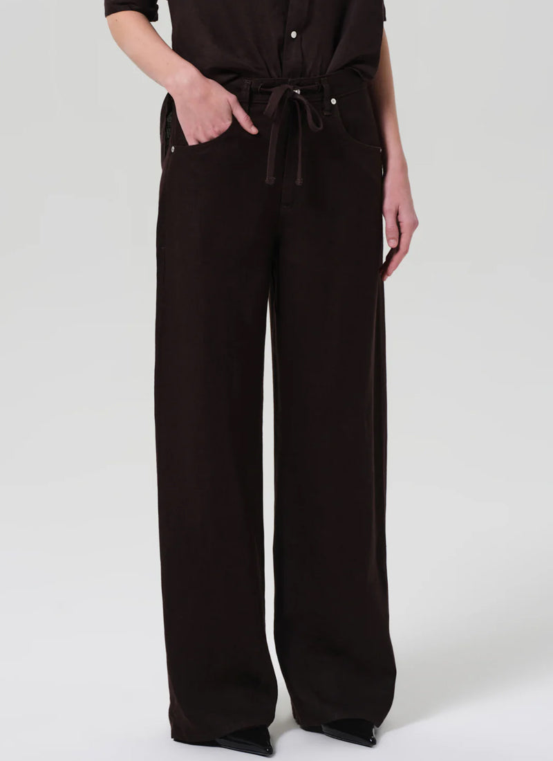 Citizens of Humanity Brynn Drawstring Linen Trouser
