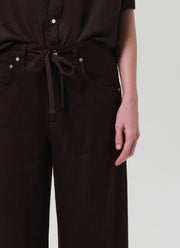 Citizens of Humanity Brynn Drawstring Linen Trouser