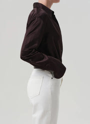 Camilia Satin Button Up Shirt by Citizens of Humanity at Andrews
