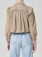 Citizens of Humanity Everly Shirred Crop Jacket