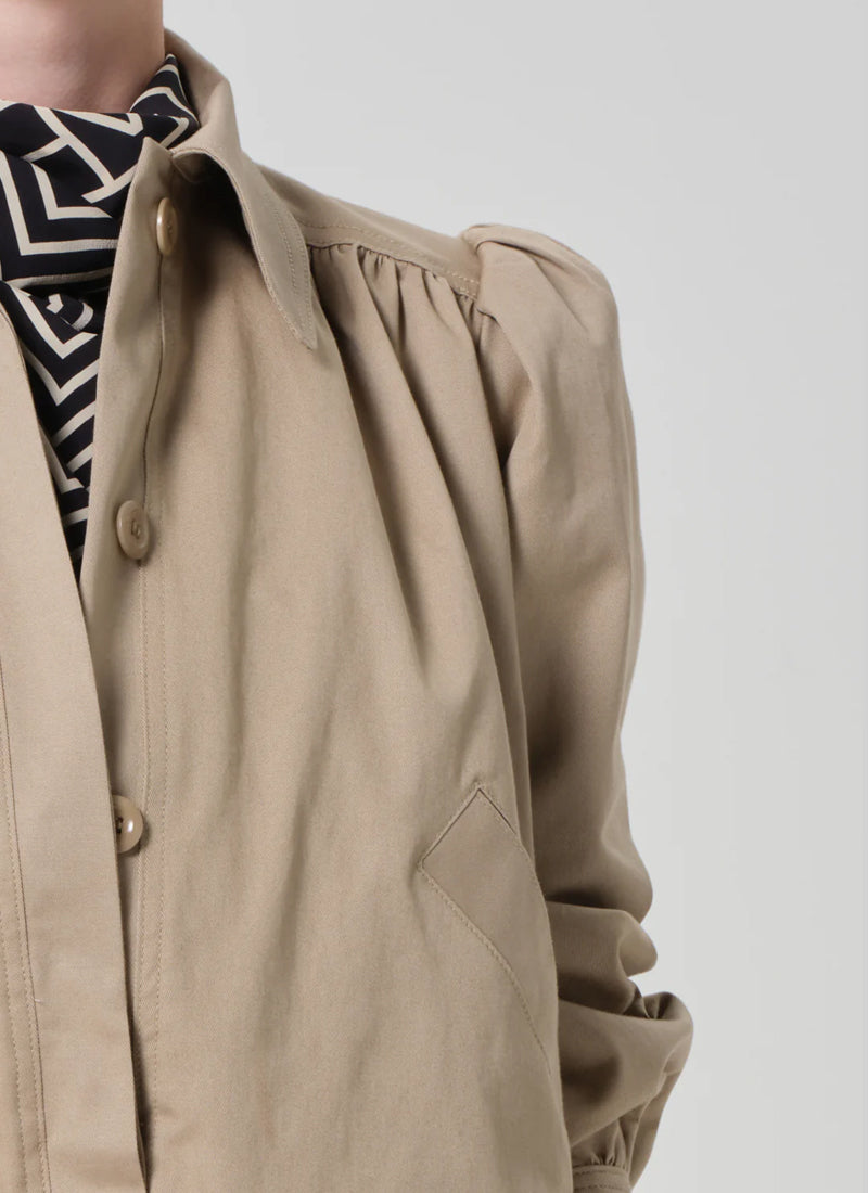 Citizens of Humanity Everly Shirred Crop Jacket
