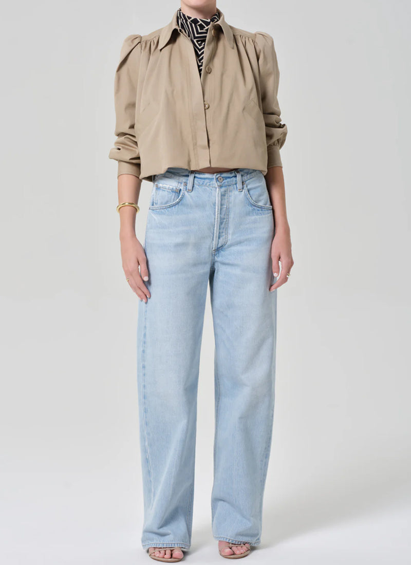 Citizens of Humanity Everly Shirred Crop Jacket