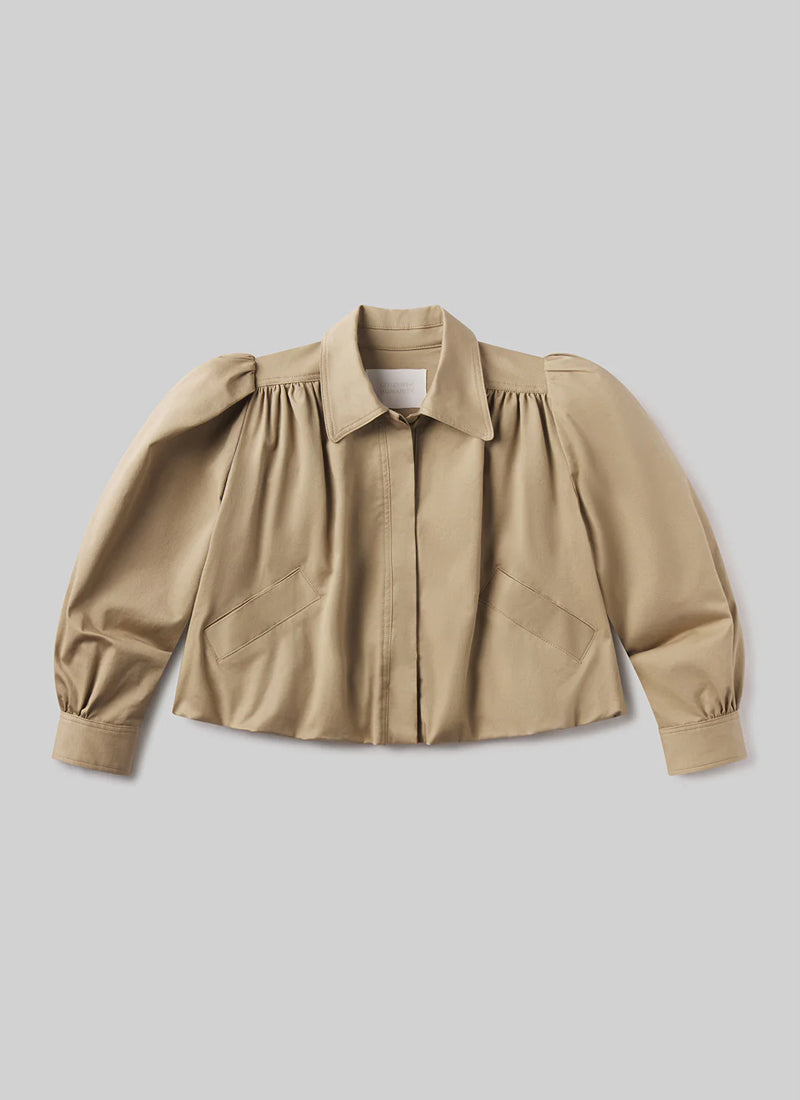 Citizens of Humanity Everly Shirred Crop Jacket