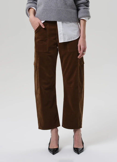Citizens of Humanity Marcelle Low Slung Corduroy Cargo Pants