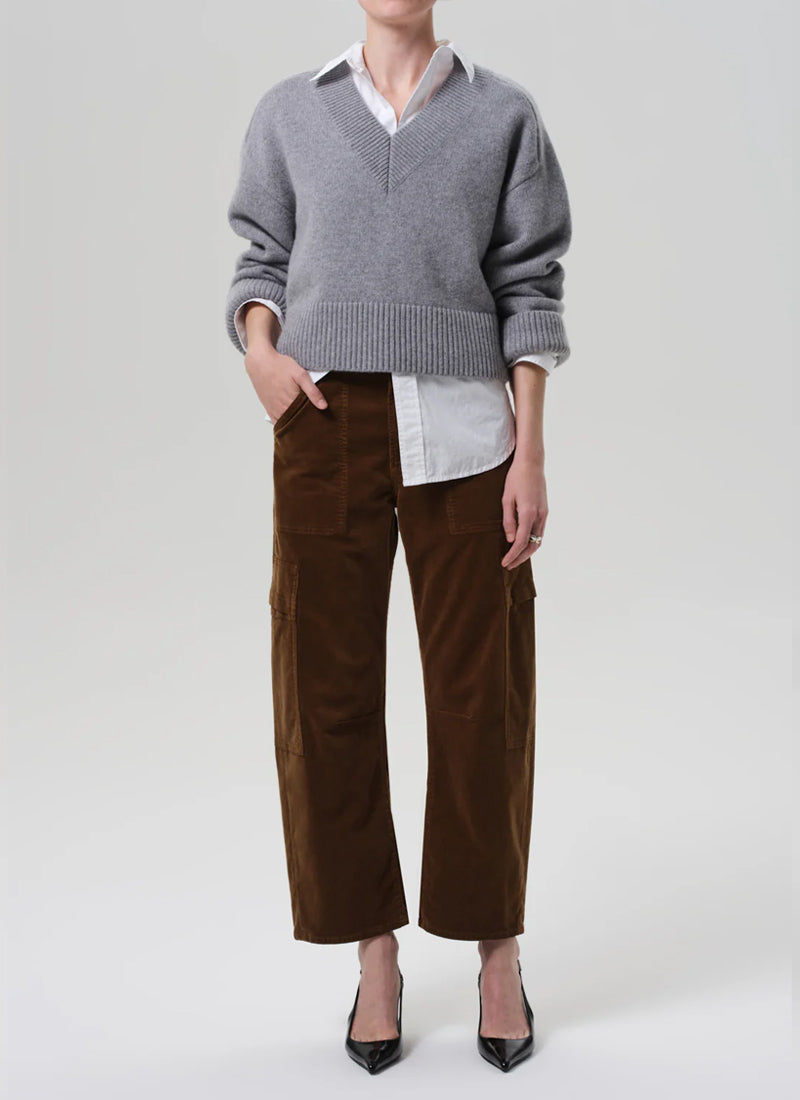 Citizens of Humanity Marcelle Low Slung Corduroy Cargo Pants