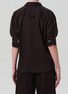 Citizens of Humanity Kayla Shrunken Linen Shirt