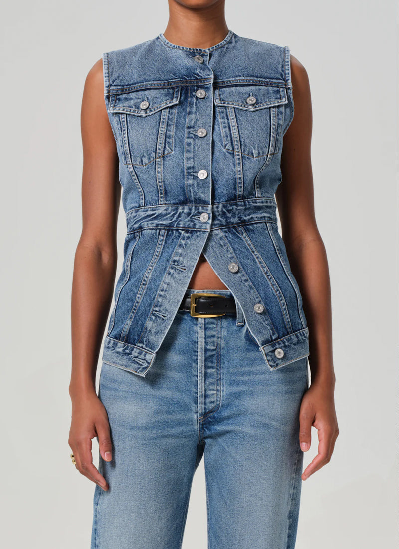 Citizens of Humanity Idalene Vest In Terrace