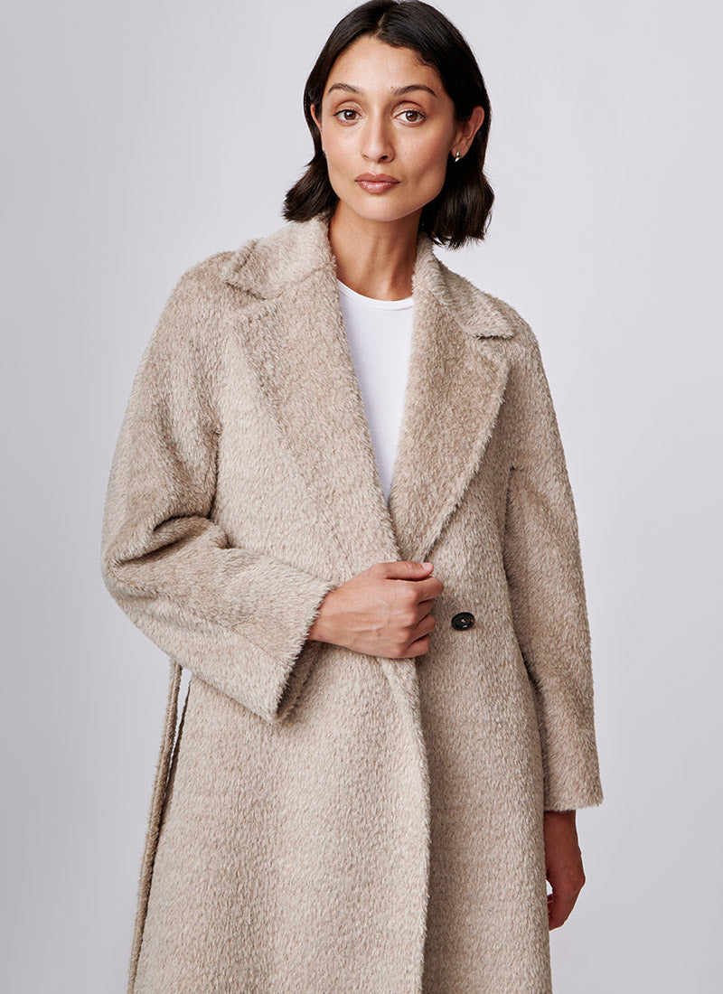 Max Mara Studio Danila Alpaca and Wool Coat