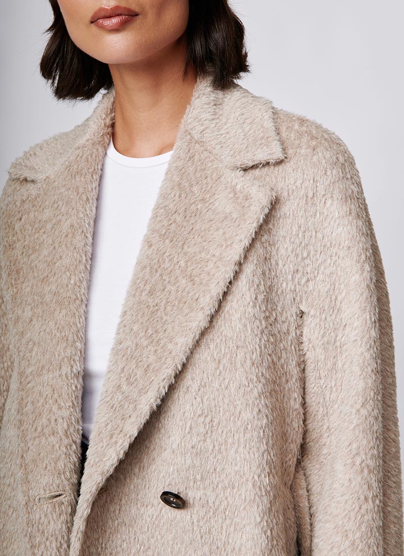 Max Mara Studio Danila Alpaca and Wool Coat