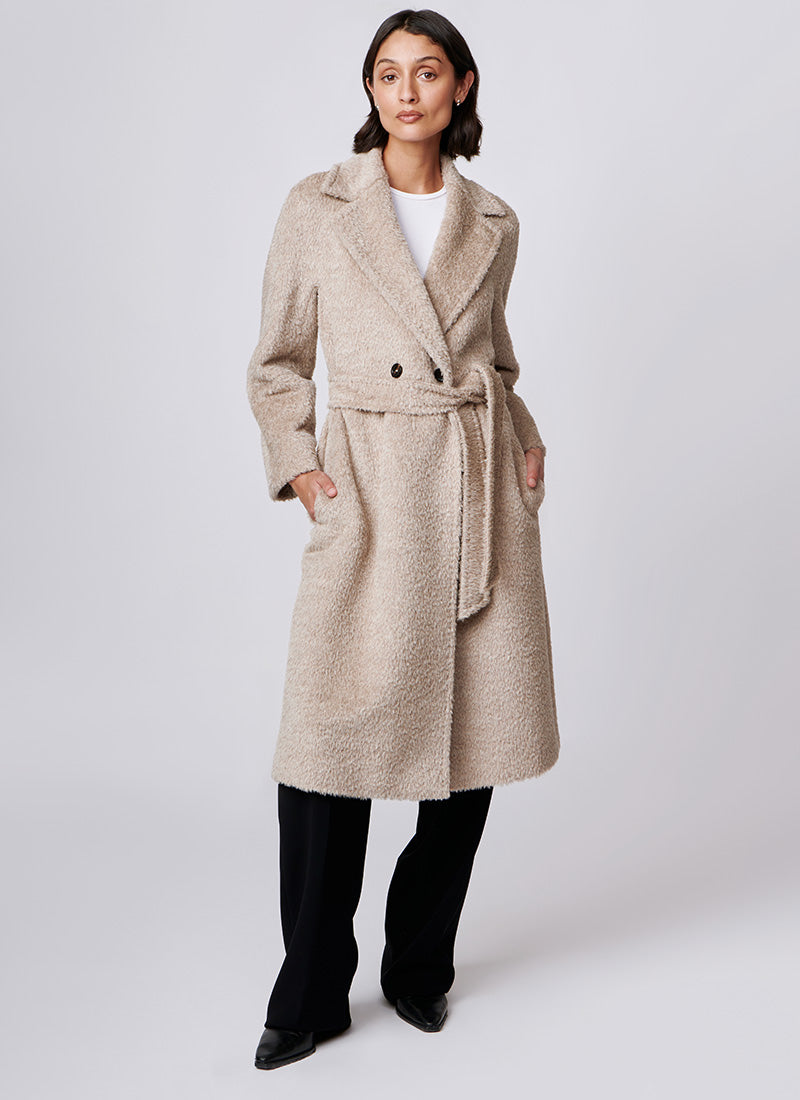 Max Mara Studio Danila Alpaca and Wool Coat