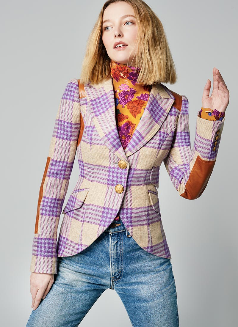 Smythe Rifle Patch Equestrian Blazer