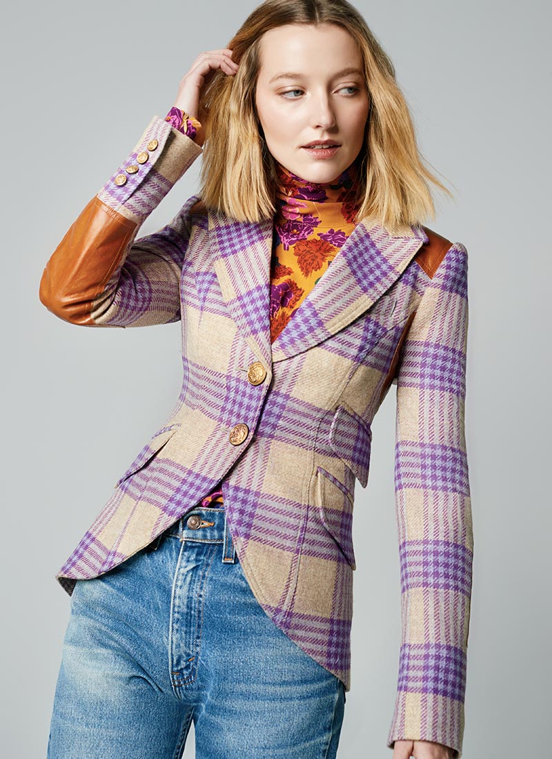 Smythe Rifle Patch Equestrian Blazer