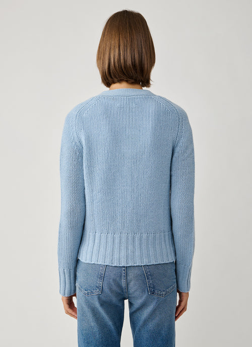 Cashmere Cable Cardigan by FTC at Andrews