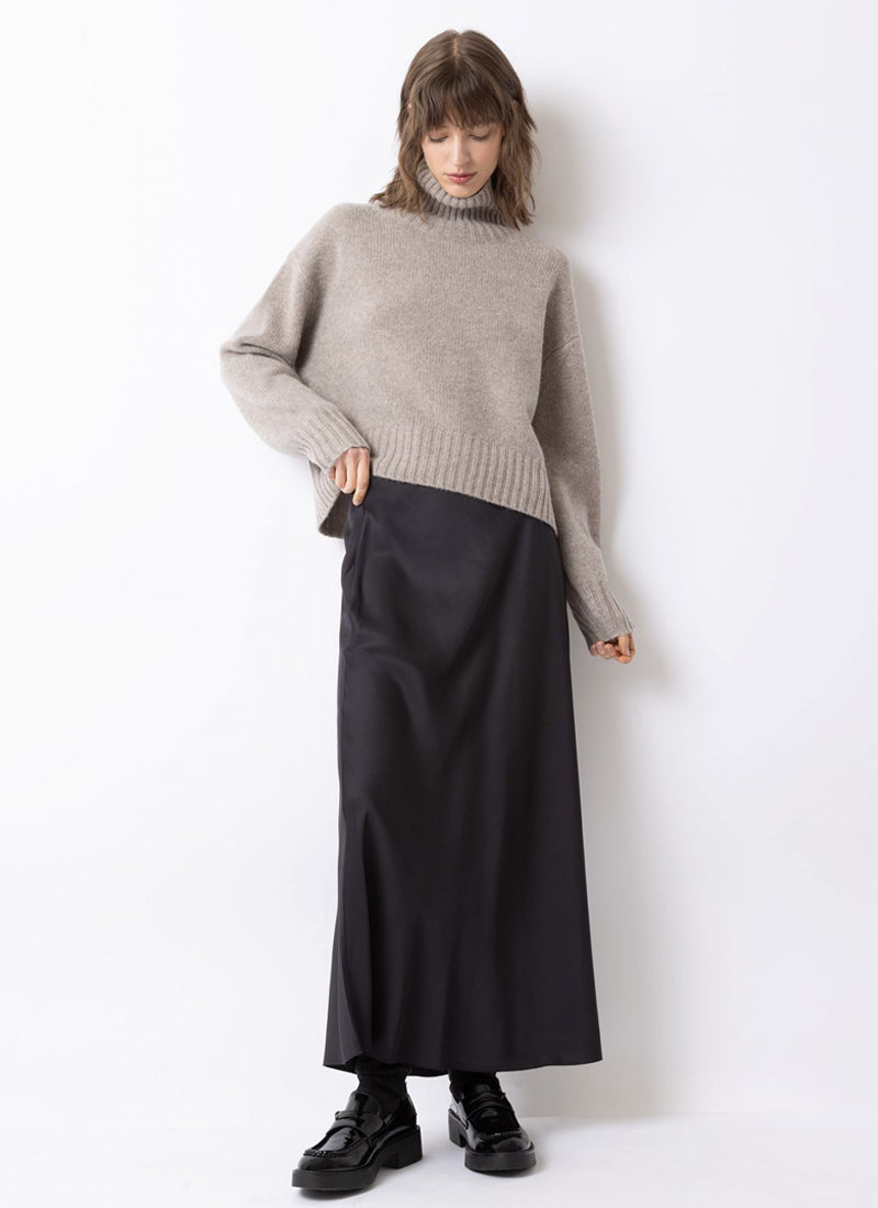 Cashmere Mock Neck Sweater