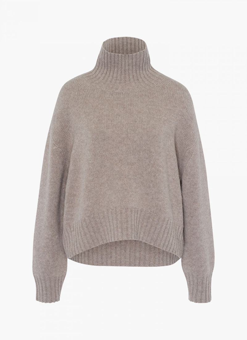 Cashmere Mock Neck Sweater