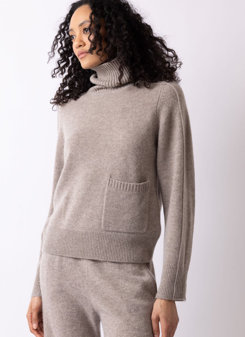  Cashmere Turtleneck Sweater by FTC at Andrews 