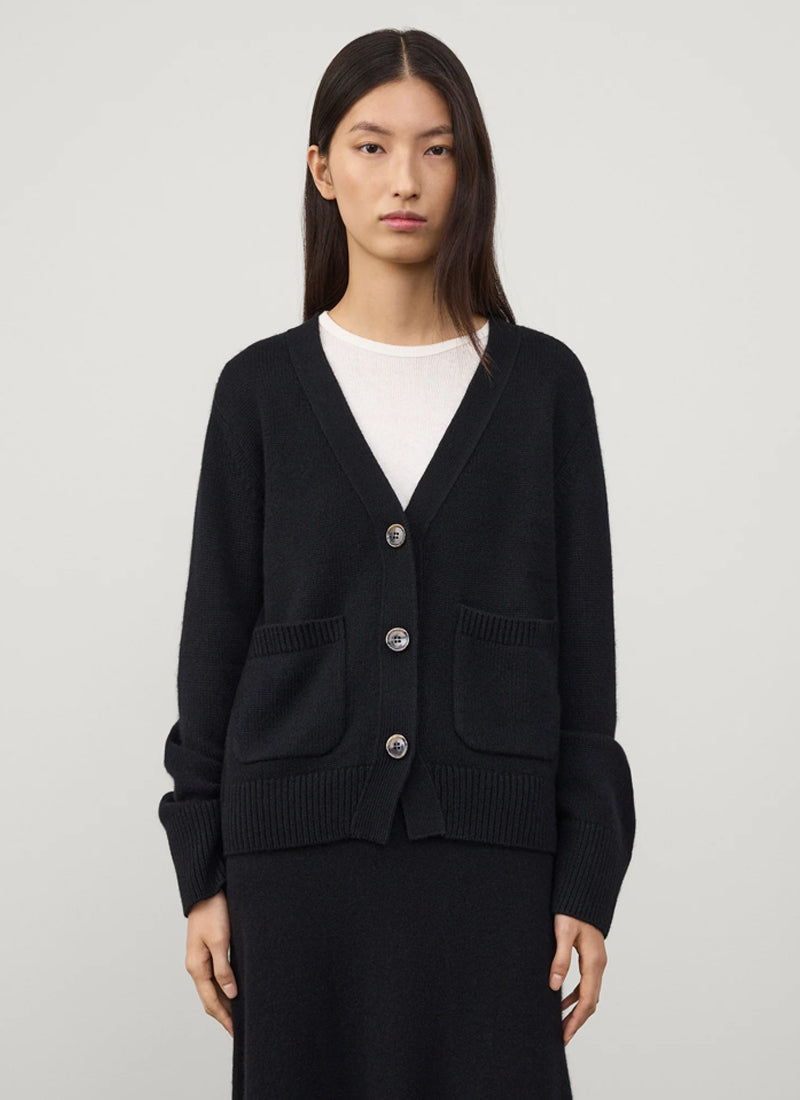 Danni V Neck Cardigan by Lisa Yang at Andrews