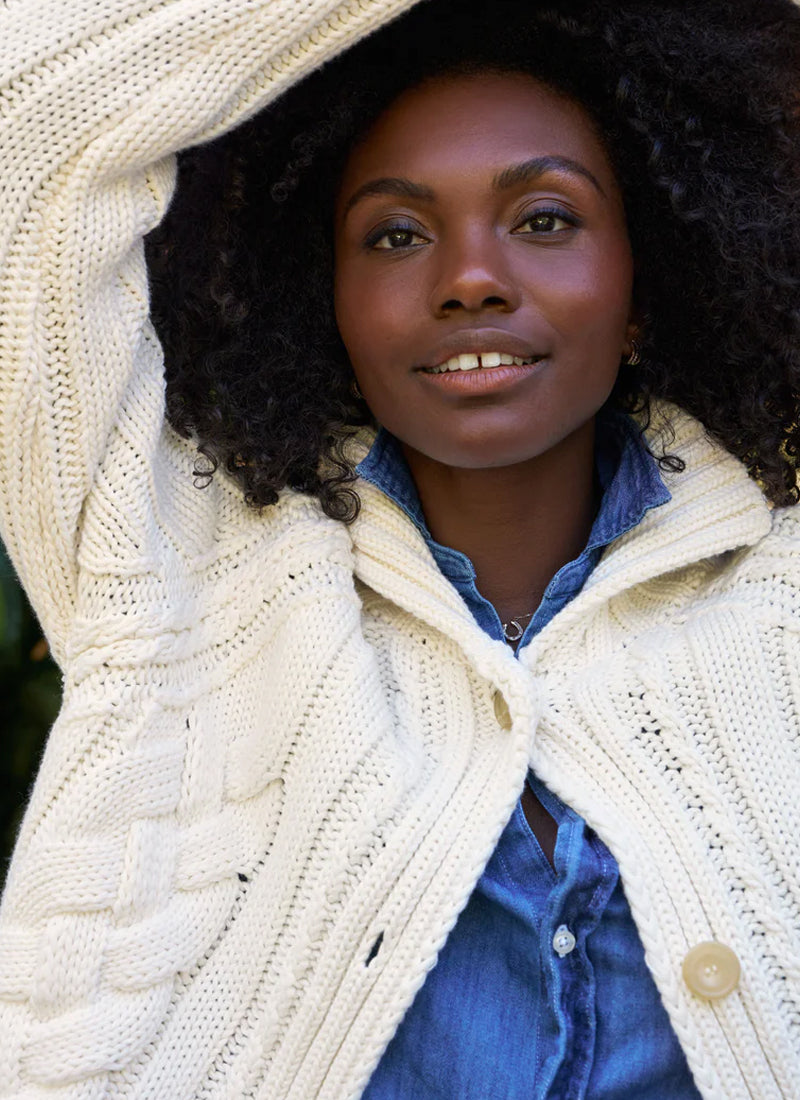 Frank & Eileen Mini Cotswolds Knit Cardigan