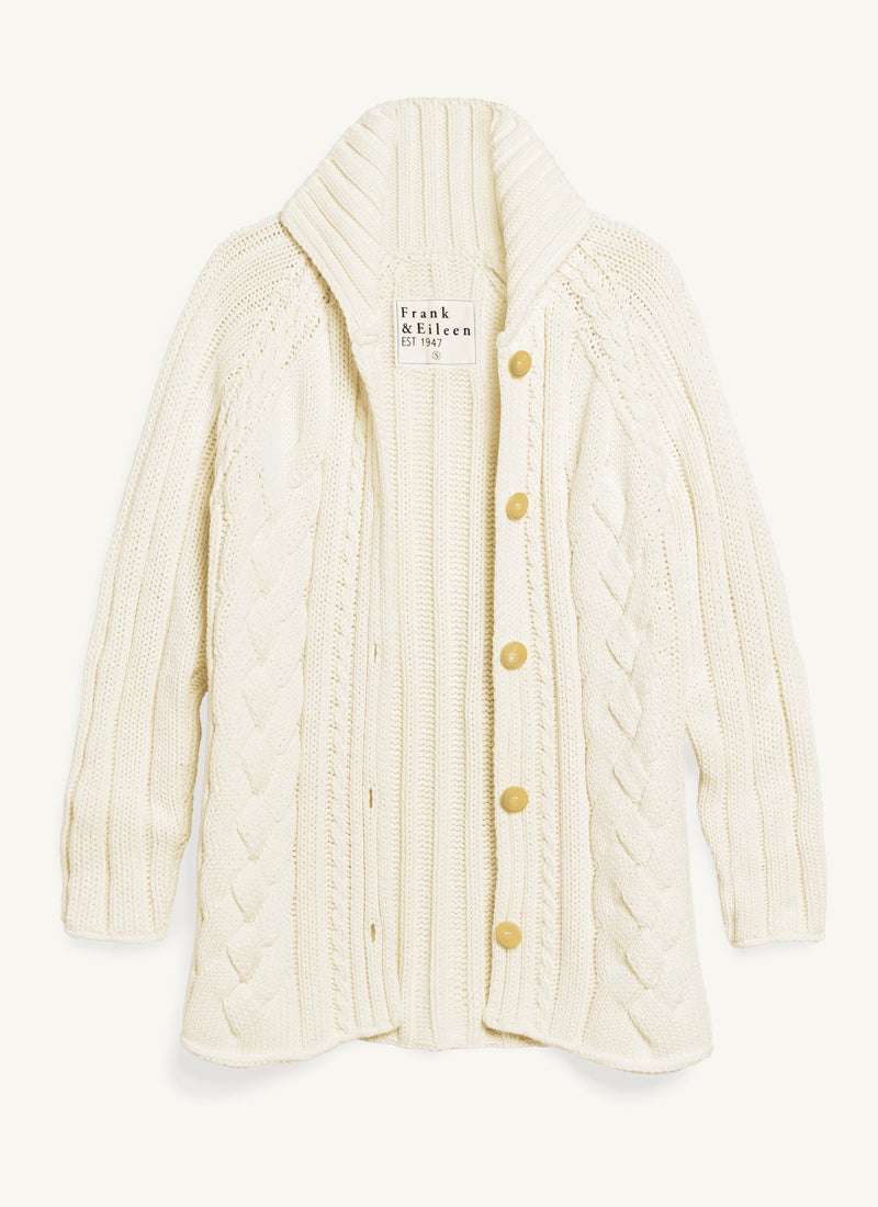 Frank & Eileen Cotswolds Cable Knit Cardigan