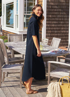Frank & Eileen Emma Popover Henley Maxi Dress