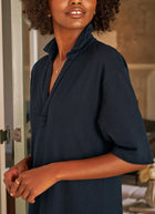 Frank & Eileen Emma Popover Henley Maxi Dress