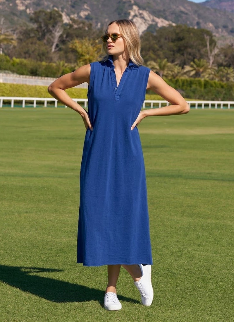 Frank & Eileen Lily Popover Henley Tank Maxi Dress
