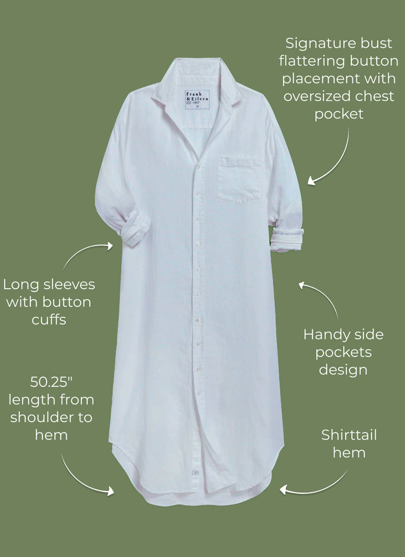 Frank & Eileen Megan One-size Button-up Dress