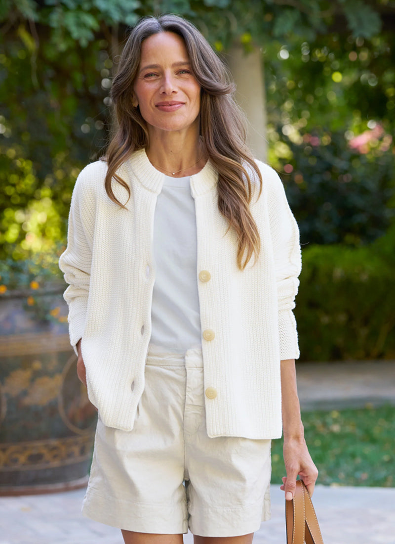 Montecito Cotton Cardigan by Frank & Eileen at Andrews