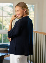 Frank & Eileen Monterey Pointelle Sweater