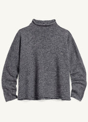 Monterey Rolled Funnel Neck Sweater by Frank & Eileen at Andrews