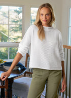Frank & Eileen Monterey Pointelle Sweater