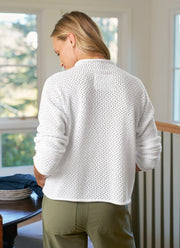 Frank & Eileen Monterey Pointelle Sweater