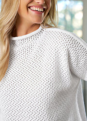 Frank & Eileen Monterey Pointelle Sweater