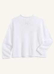 Frank & Eileen Monterey Pointelle Sweater