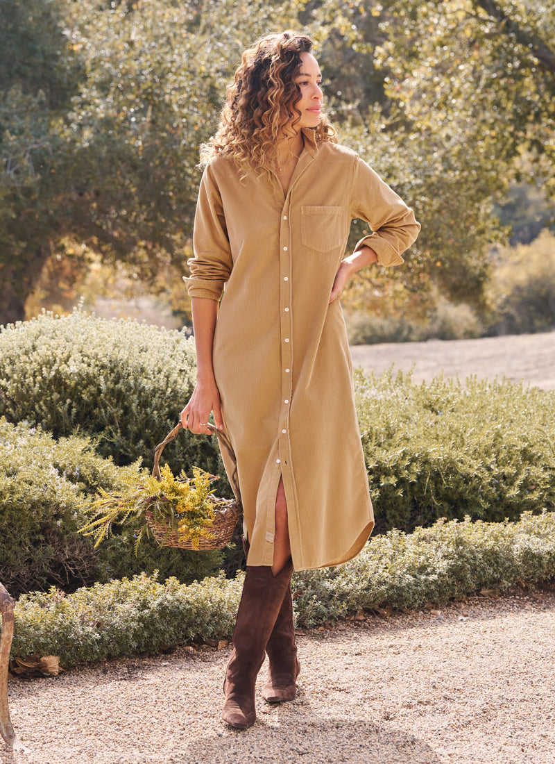Rory Corduroy Dress by Frank & Eileen