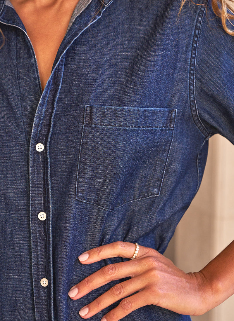 Rory Denim Maxi Dress by Frank & Eileen at Andrews