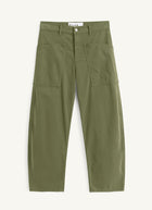 Frank & Eileen Bray Twill Barrel Leg Pants
