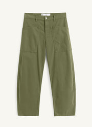 Frank & Eileen Bray Twill Barrel Leg Pants
