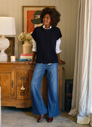 Frank & Eileen West Village Italian Wide Leg Jeans