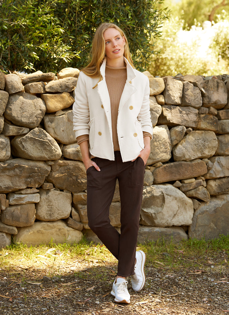  Blackrock Peached Twill Pant by Frank & Eileen at Andrews 
