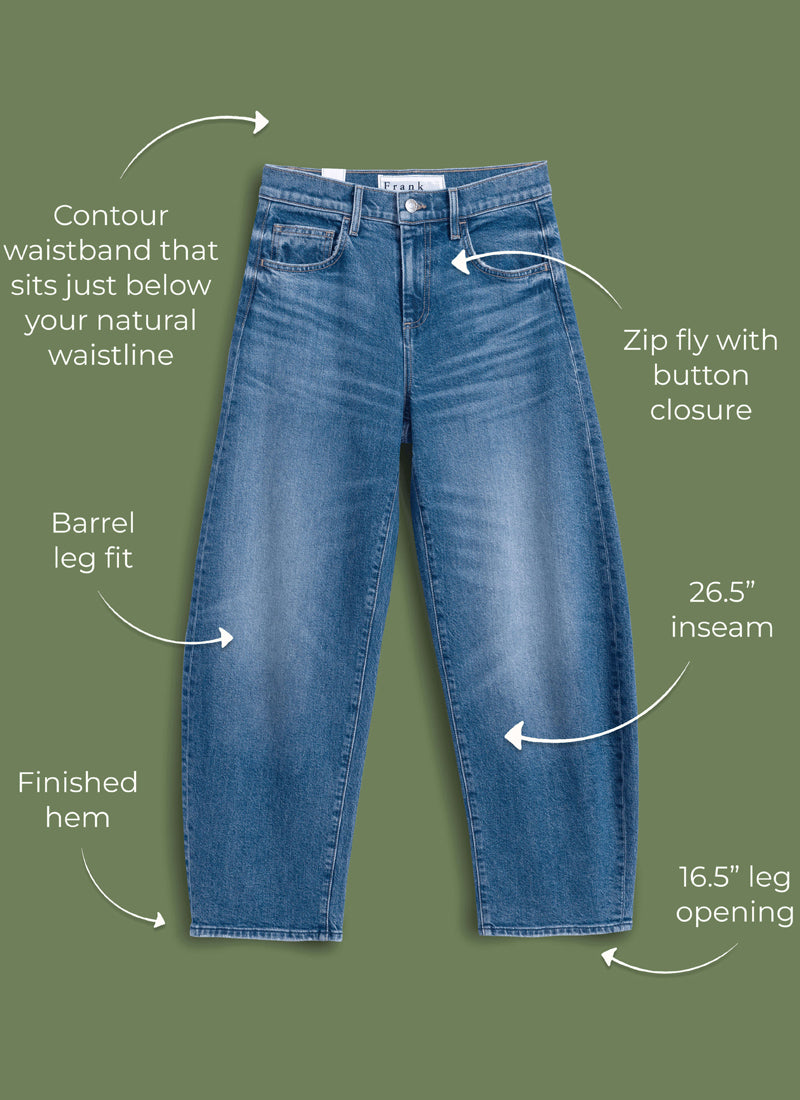 Frank & Eileen Brennan Barrel Jeans